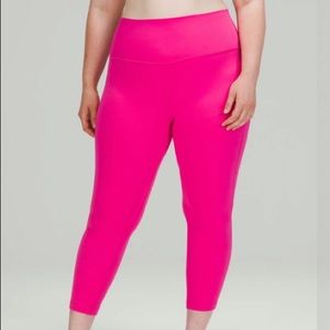 NWT Lululemon Align HR Pant 25” Sonic Pink